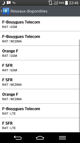 Voilà le premier screen