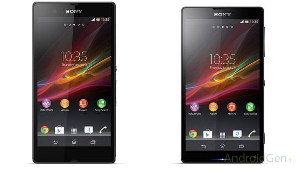 Sony Xperia Z et ZL